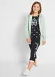 3/4-leggings med ekologisk bomull för barn, bonprix