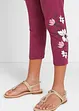 Caprileggings med ekologisk bomull för barn (2-pack), bonprix