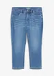 Bekvämt stretchiga 7/8-jeans, bonprix