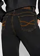 Mom Jeans Mid Waist, långa ben, bonprix