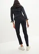 Mom Jeans Mid Waist, långa ben, bonprix