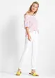 Mom Jeans Mid Waist, långa ben, bonprix