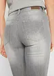 Stretchiga caprijeans (2-pack), bonprix