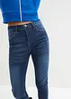 Slim Fit Ultra Soft Jeans, 7/8-längd, bonprix