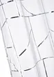 Gardin med glansigt mönster (2-pack), bonprix