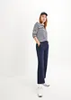 Ankellånga mom jeans med hög midja, bonprix