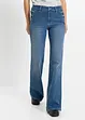 Bootcut Jeans Mid Waist, ekologisk bomull, bonprix