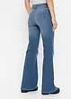 Bootcut Jeans Mid Waist, ekologisk bomull, bonprix