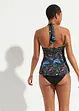 Tankini (2 delar) med återvunnen polyamid, bonprix