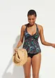Tankini (2 delar) med återvunnen polyamid, bonprix