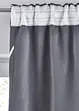 Mörkläggande gardinlängd med glansigt mönster (1-pack) i återvunnen polyester, bonprix