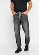 Dra på-jeans, normal passform, raka ben (2-pack),, RAINBOW