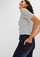 Straight Jeans High Waist, Stretch, bonprix