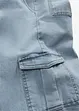 Cargo Jeans Mid Waist, Wide Leg, bonprix