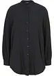 Oversize-muslinblus i bomull, lång modell, bonprix