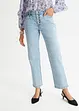 Mom Jeans med strassknappar, bonprix
