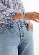 Mom Jeans med strassknappar, bonprix