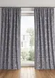 Mörkläggande gardinlängd i jacquard med termofunktion (1-pack), bonprix