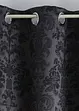 Mörkläggande gardinlängd i jacquard med termofunktion (1-pack), bonprix