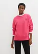Sweatshirt i oversizemodell med ekologisk bomull, bonprix