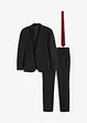 Kostym med slips (3 delar) Regular Fit, bonprix