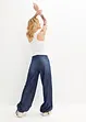 Wide Leg Jeans i böljande lyocell, bonprix