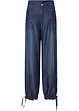Wide Leg Jeans i böljande lyocell, bonprix