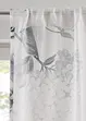 Gardinlängd i mikrofiber med blomtryck och återvunnen polyester, bonprix