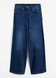 Wide Leg Jeans Mid Waist, med bekväm midja, bonprix