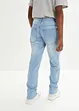 Loose Fit Stretch Jeans med justerbar midja för barn, Straight, bonprix