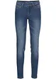 Korta tajta stuprörsjeans med medelhög midja, bonprix