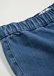 Utsvängda jeggings med medelhög midja för barn, bonprix