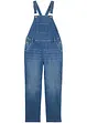 Snickarbyxa i denim för barn, Mid Waist, bonprix