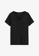 T-shirt i bomull och viskos, bonprix