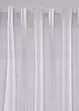 Gardinlängd med linnelook och återvunnen polyester (2-pack), bonprix