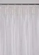 Gardinlängd med linnelook och återvunnen polyester (2-pack), bonprix