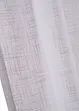 Gardinlängd med linnelook och återvunnen polyester (2-pack), bonprix
