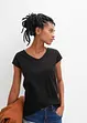 T-shirt av ren bomull, bonprix