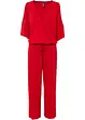 Jerseyjumpsuit i följsam viskos, bonprix