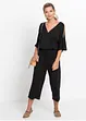 Jerseyjumpsuit i följsam viskos, bonprix