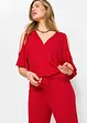Jerseyjumpsuit i följsam viskos, bonprix