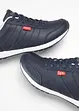 Sneakers i skinn, bonprix