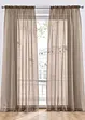 Gardiner av lätt voile (2-pack), bonprix