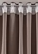 Mörkläggande gardinlängd med lätt struktur (2-pack), bonprix