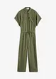 Jumpsuit med skärp, bonprix