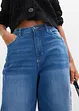 Wide Leg Jeans High Waist, ekologisk bomull, bonprix