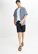 Stretchiga bermudashorts i cargostil, normal passform, bonprix