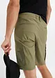 Stretchiga bermudashorts i cargostil, normal passform, bonprix