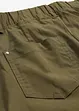 Stretchig capribyxa med resårmidja, bonprix