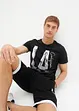 T-shirt i ekologisk bomull, Slim Fit, bonprix